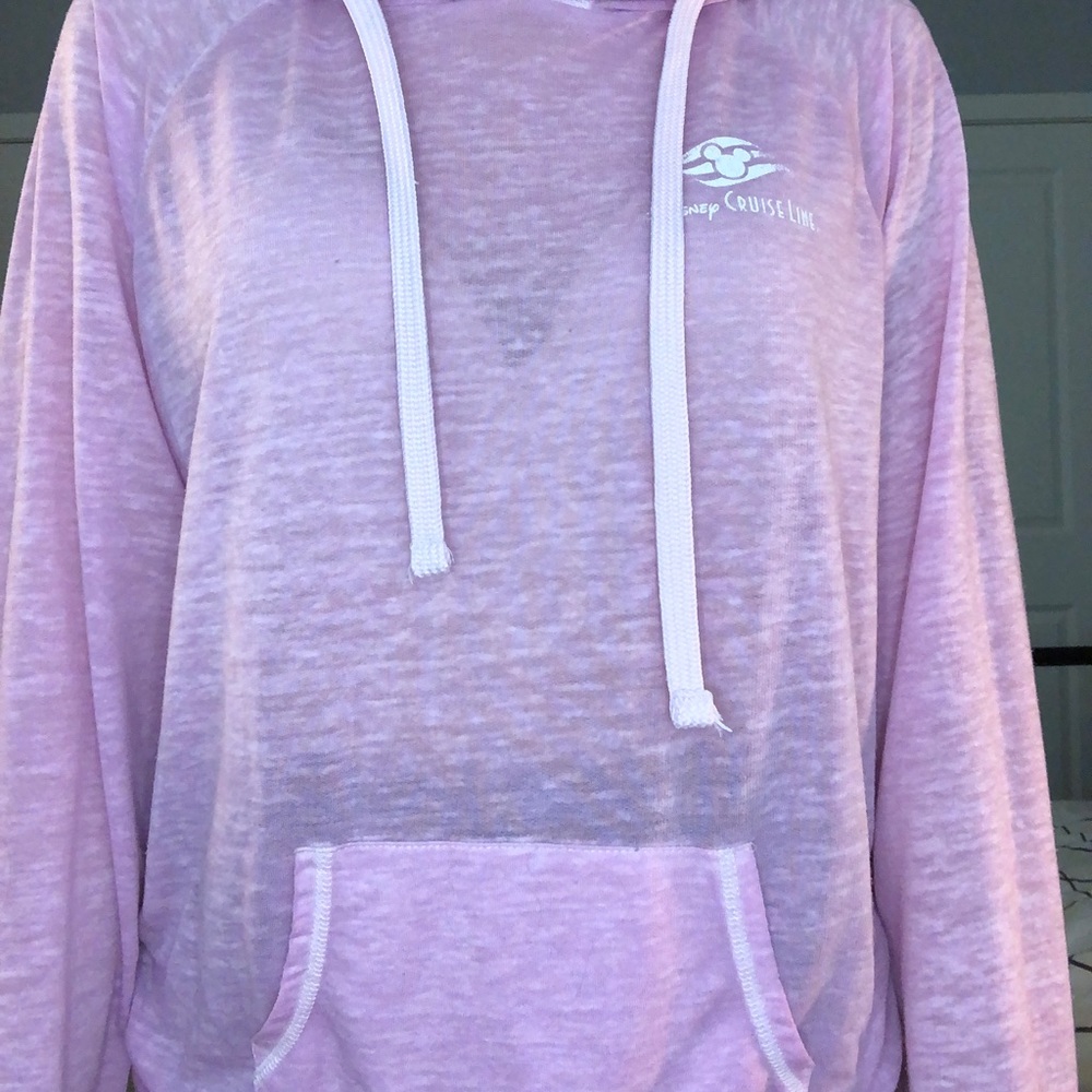 disney cruise line - pink hoddie